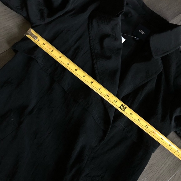 NWT Gap Open Front Belted Jacket - Picture 13 of 13